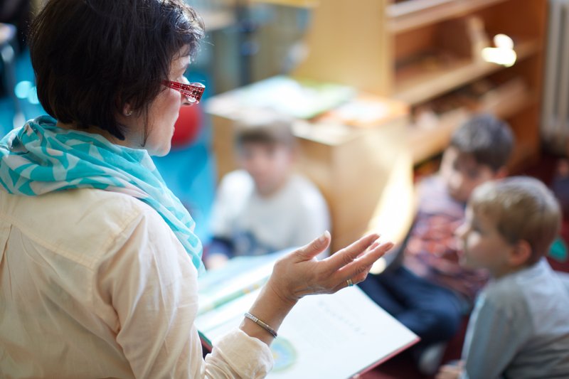 Rad u školi Profesorica